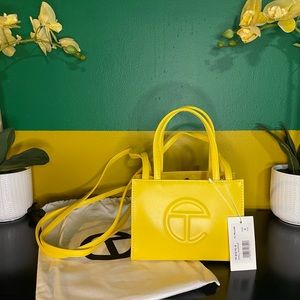 *Not Available After 2/25* Telfar Small Yellow Shopping Bag